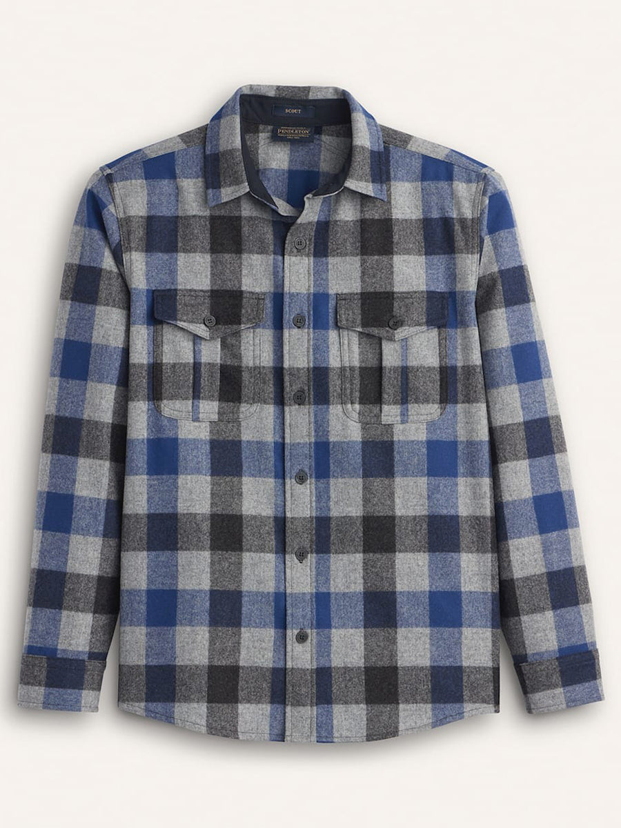 Scout Shirt - Blue Multi Check