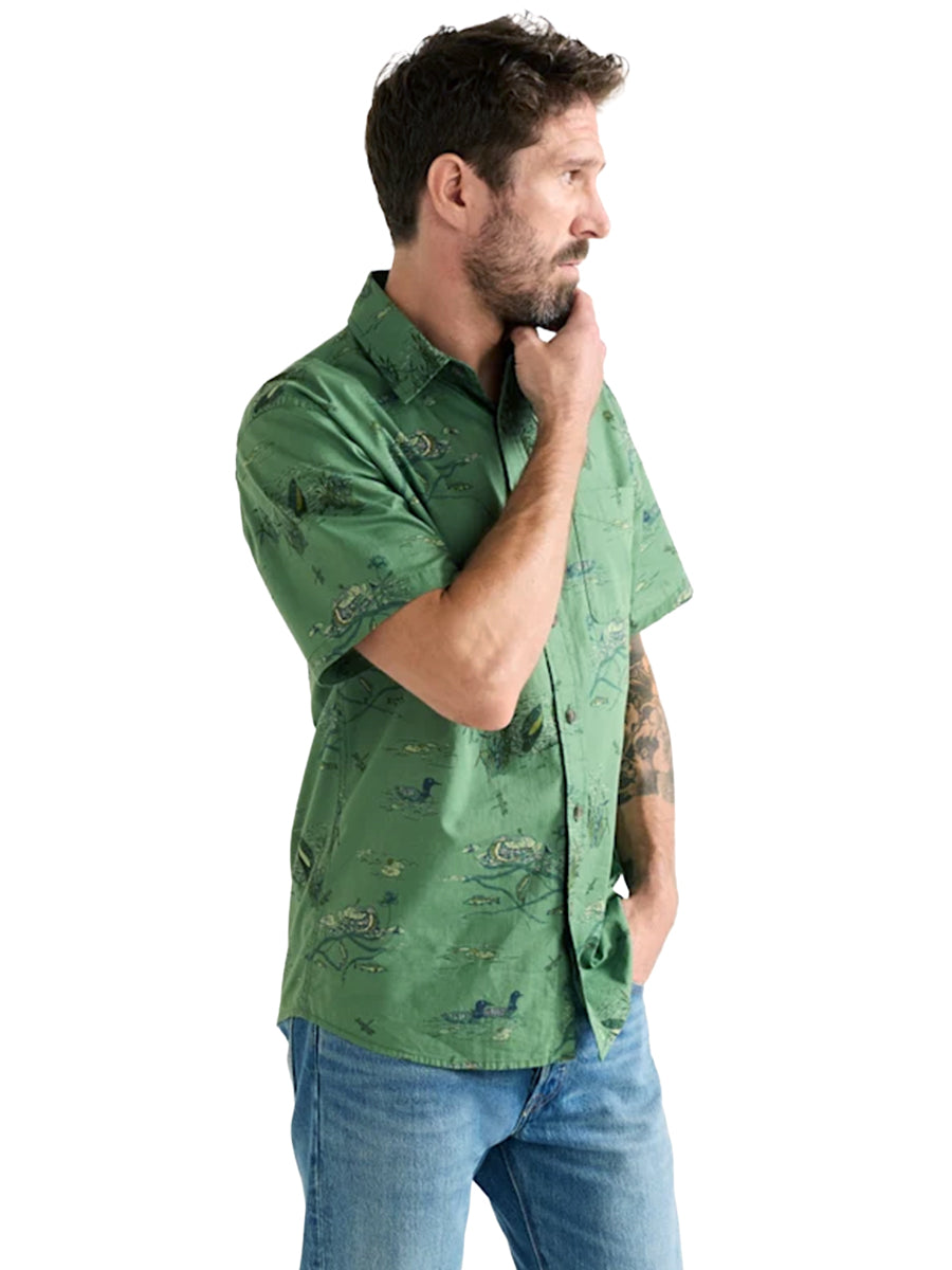 Shoreline Shirt - Lakeside Green