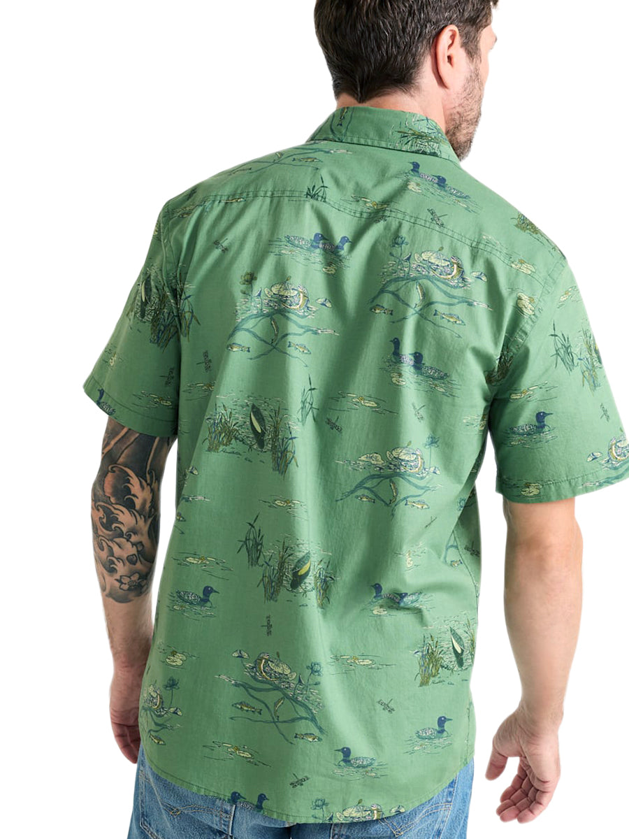 Shoreline Shirt - Lakeside Green