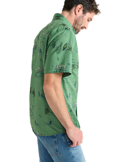Shoreline Shirt - Lakeside Green