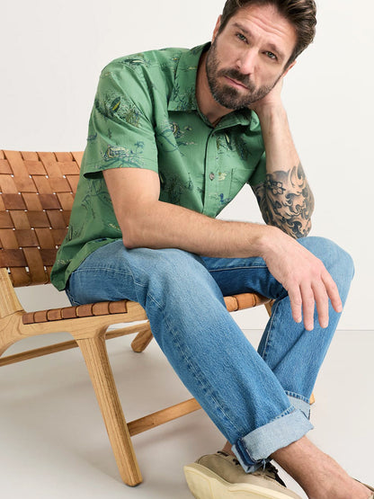 Shoreline Shirt - Lakeside Green