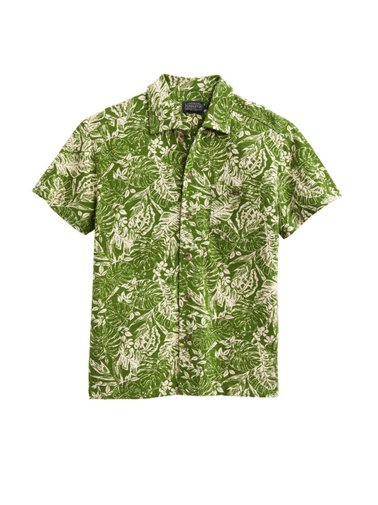 Wayside Short Sleeve Shirt - Olive Green