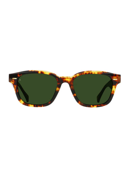 Carby Sunglasses - Ristretto Tortoise & Bottle Green