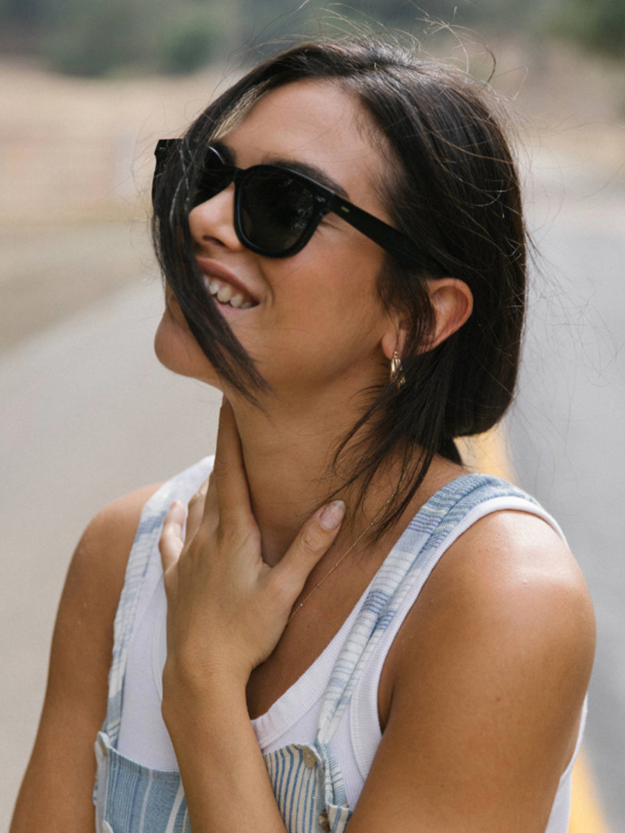Carby Sunglasses - Ristretto Tortoise & Bottle Green