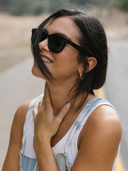 Carby Sunglasses - Ristretto Tortoise & Bottle Green