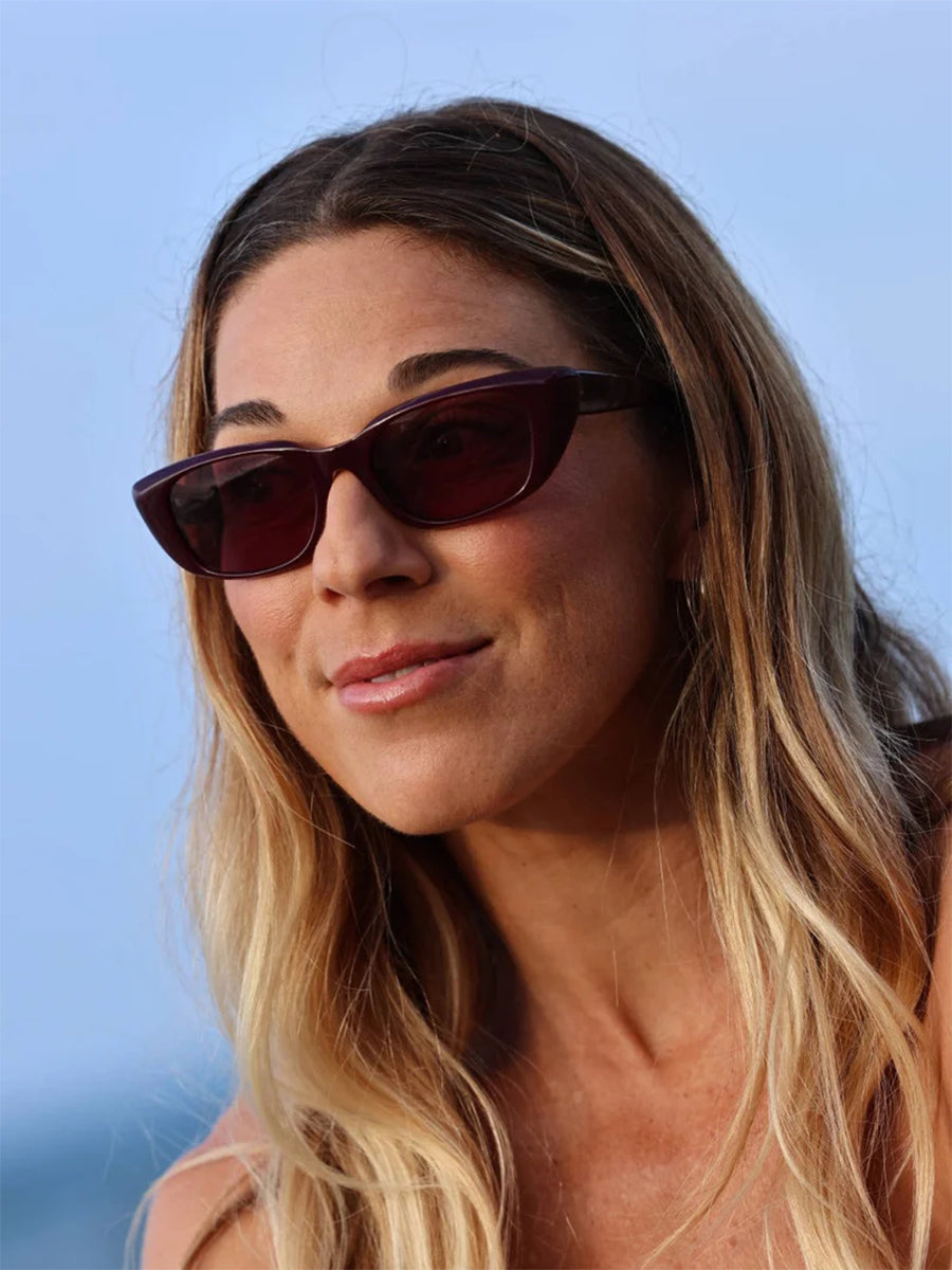 Iwa Sunglasses - Mascara & Cherry