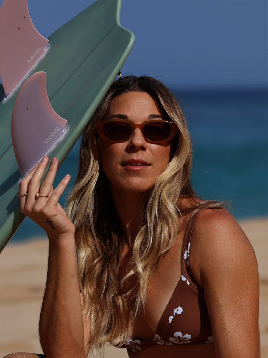 Iwa Sunglasses - Mascara & Cherry