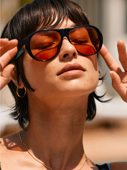Jenever Sunglasses - Recycled Black & Dune