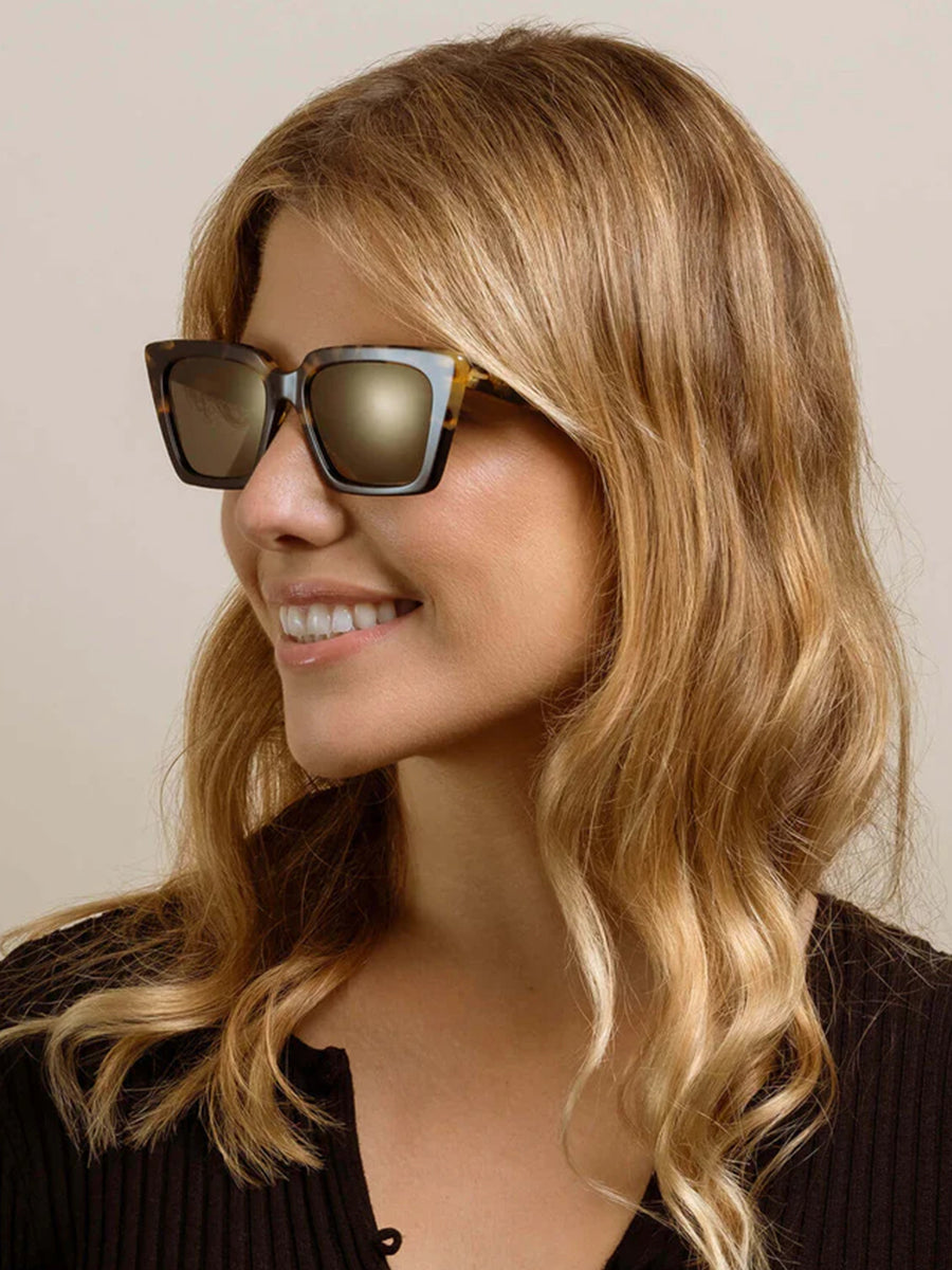 Keera Sunglasses - Tamarin Tortoise & Hi-Pro Bronze Mirror