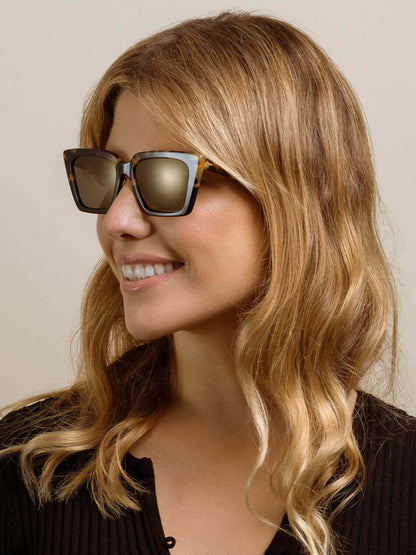 Keera Sunglasses - Tamarin Tortoise & Hi-Pro Bronze Mirror
