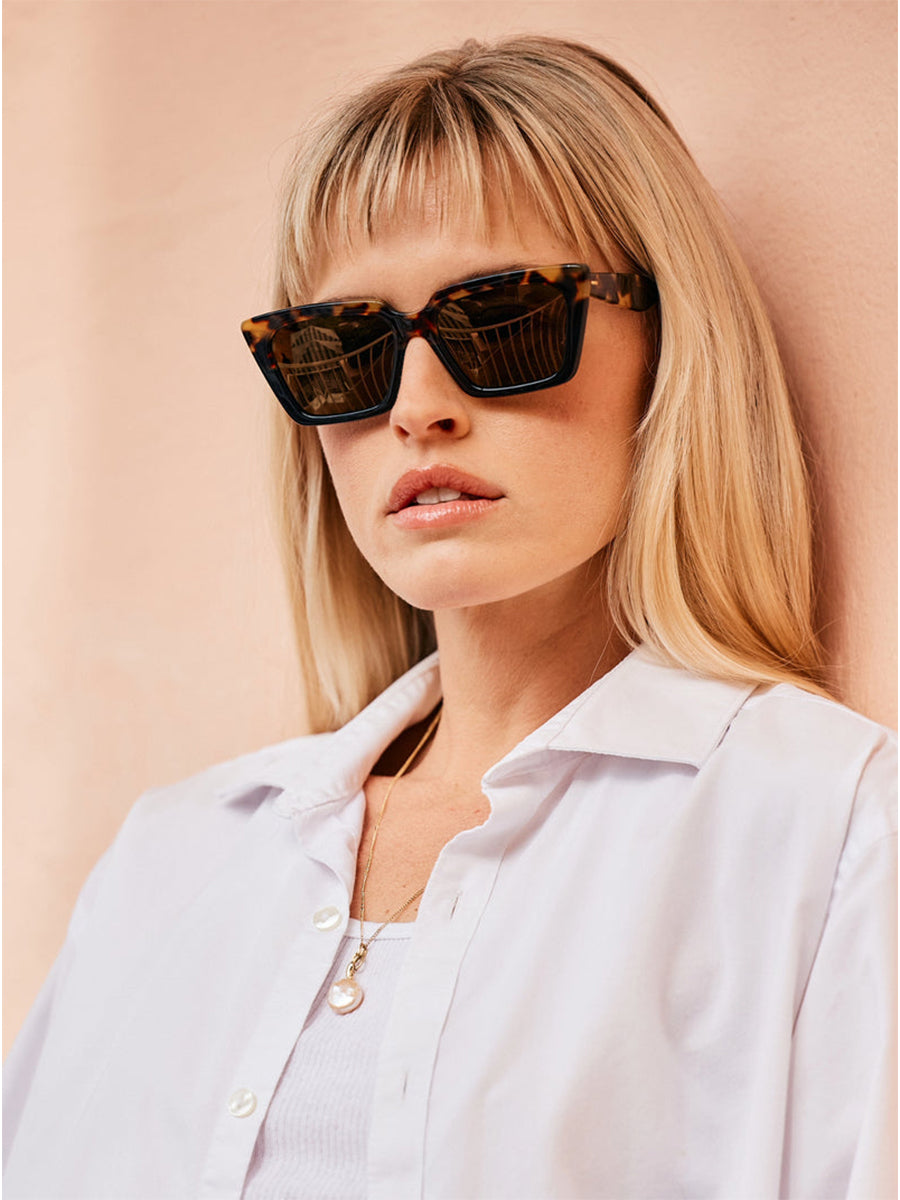 Keera Sunglasses - Tamarin Tortoise & Hi-Pro Bronze Mirror