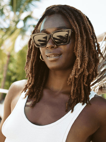Keera Sunglasses - Tamarin Tortoise & Hi-Pro Bronze Mirror