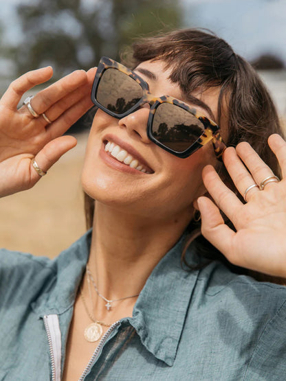 Keera Sunglasses - Tamarin Tortoise & Hi-Pro Bronze Mirror