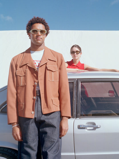 Kwela Sunglasses - Sage Opal & Agave