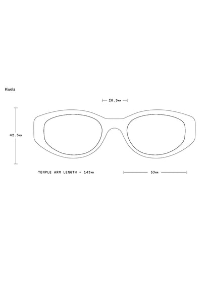 Kwela Sunglasses - Sage Opal & Agave