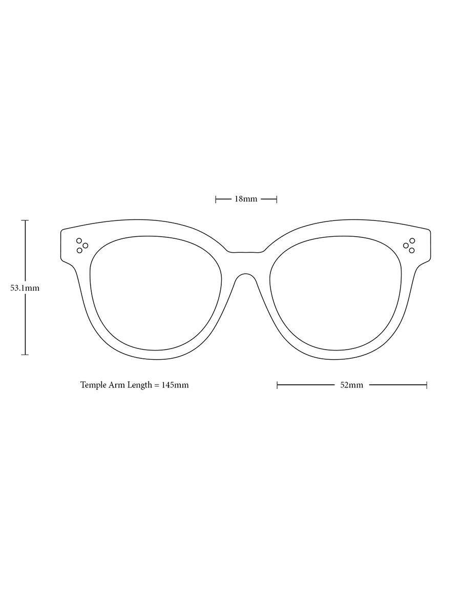 Nikol Sunglasses - Coral Tortoise & Dark Smoke