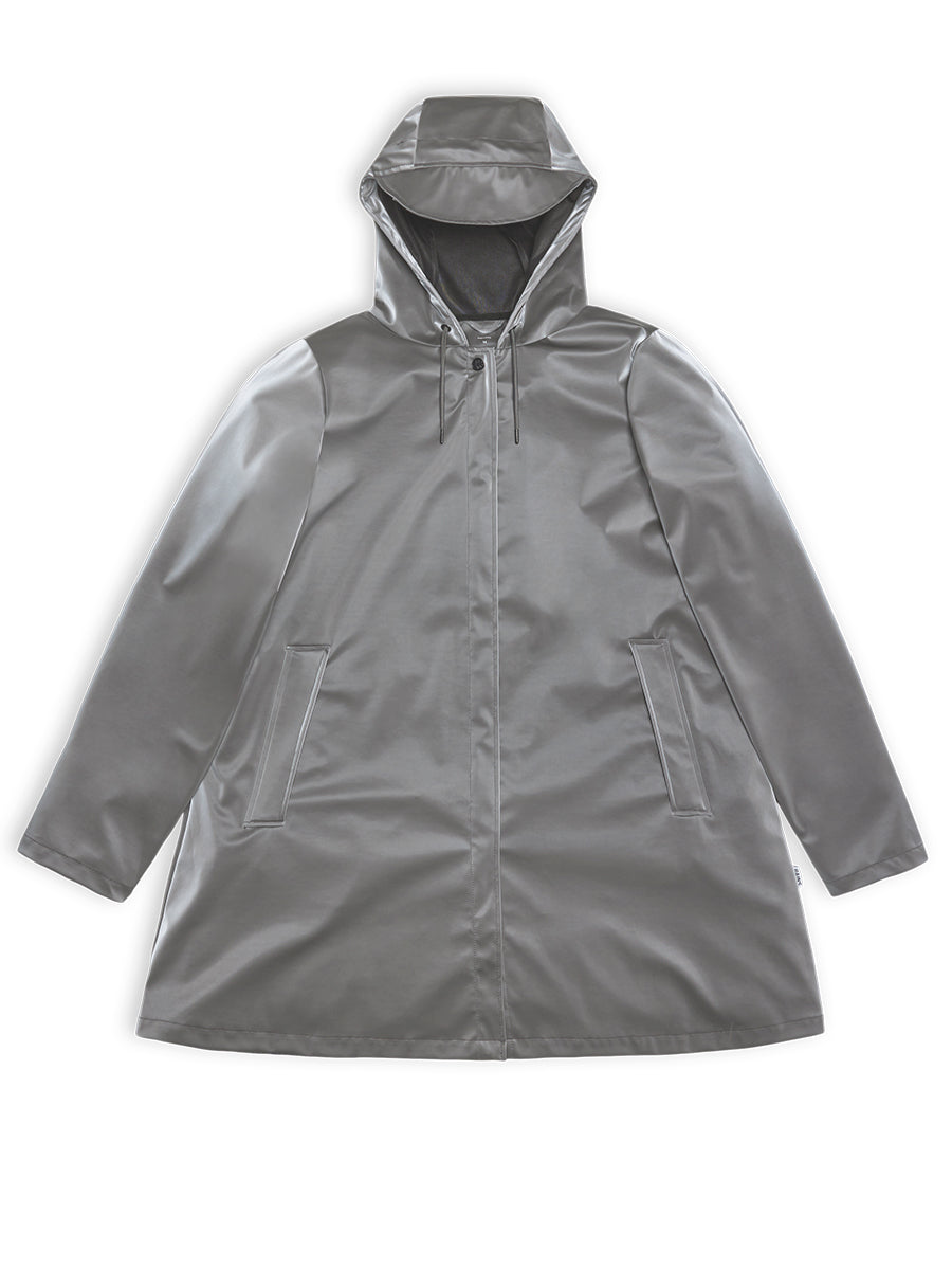 A-Line Jacket - Metallic Grey