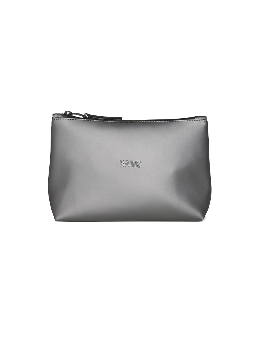 Cosmetic Bag - Metallic Grey