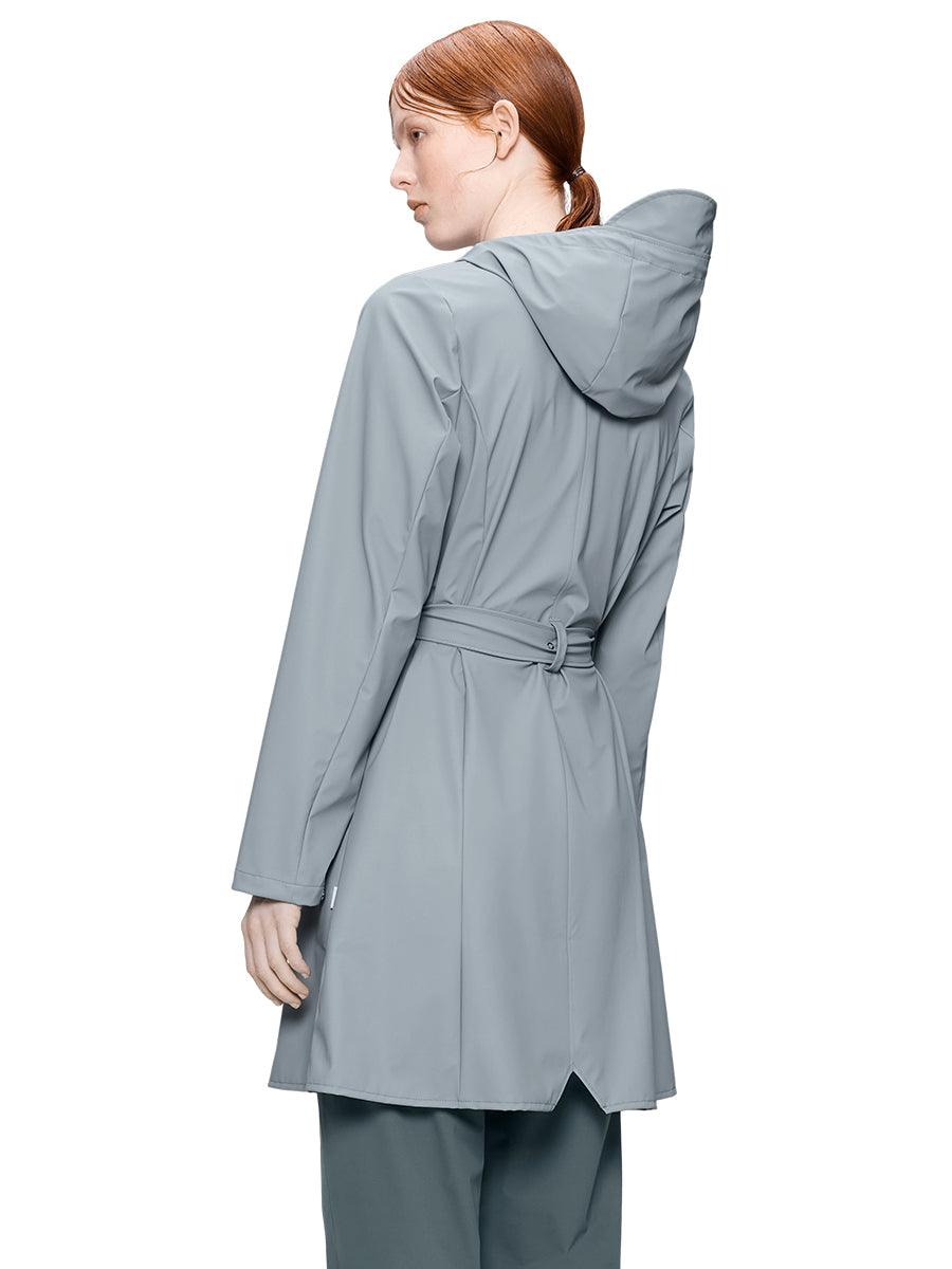 Curve Long Jacket - Pool