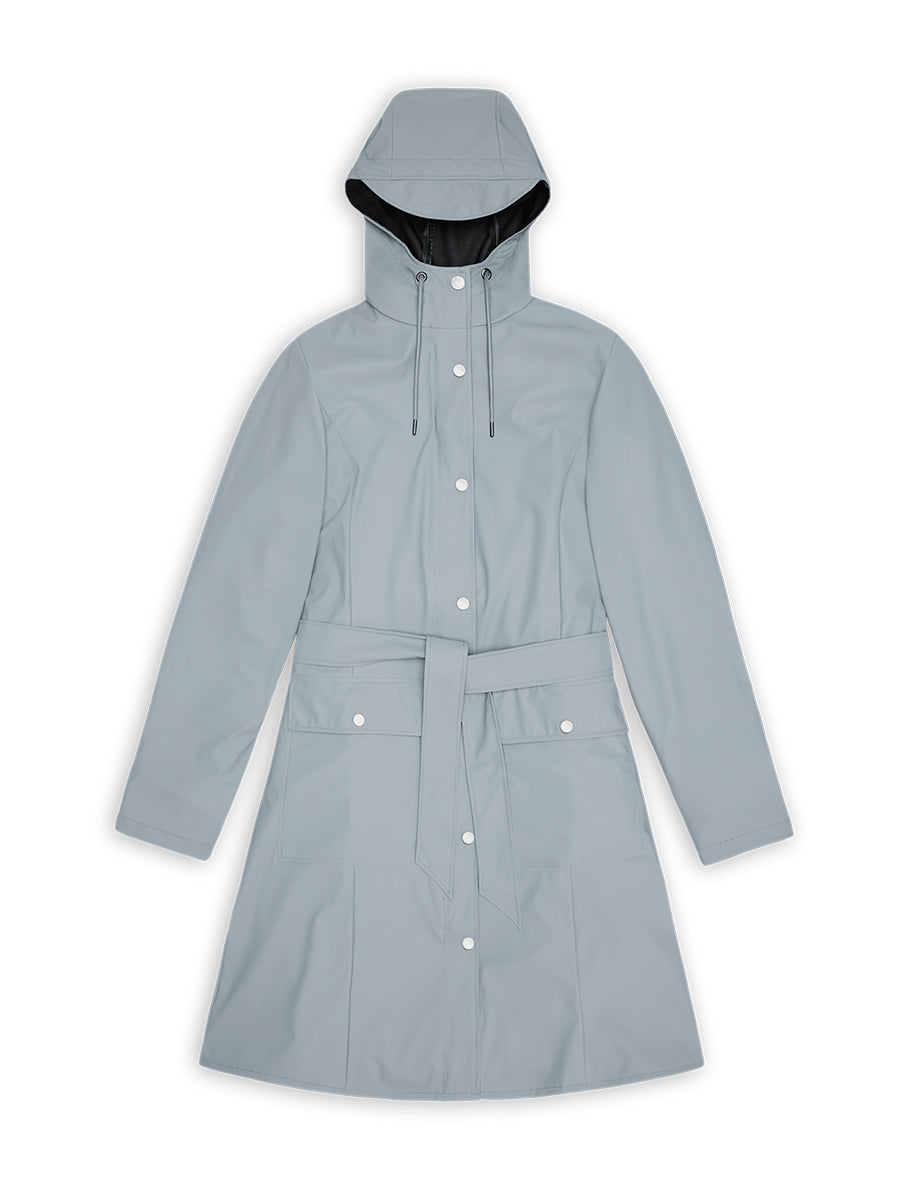 Curve Long Jacket - Pool