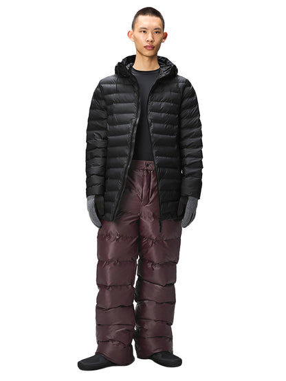 Lohja Long Puffer Jacket - Black