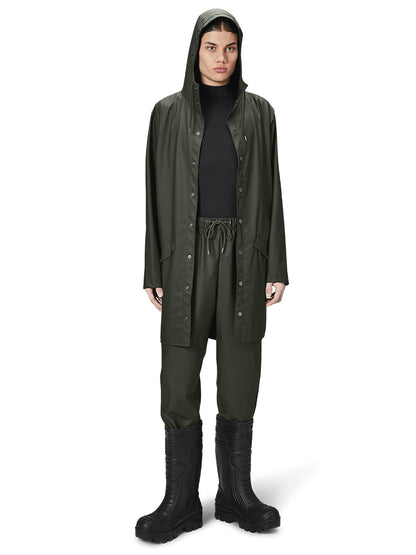 Unisex Long Jacket - Green