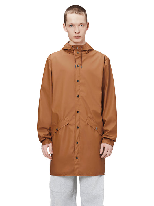 Unisex Long Jacket - Rust