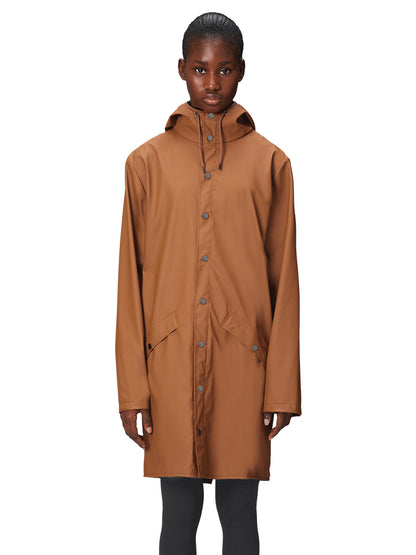 Unisex Long Jacket - Rust