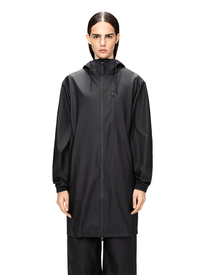 Long Storm Breaker Jacket - Black
