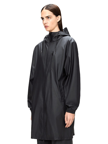 Long Storm Breaker Jacket - Black