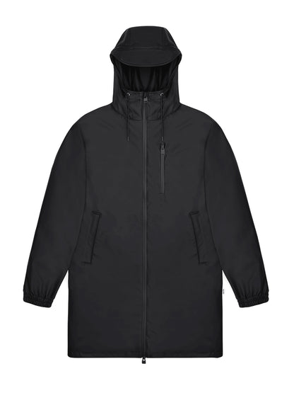 Long Storm Breaker Jacket - Black