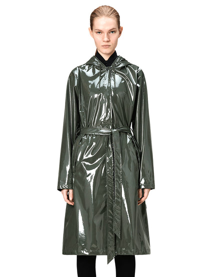 A-Line Longer Jacket - Swamp
