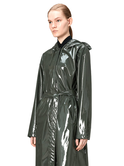 A-Line Longer Jacket - Swamp