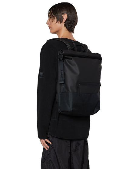 Trail Rolltop Backpack - Black