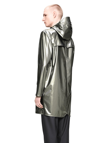 Unisex Long Rain Jacket - Raven