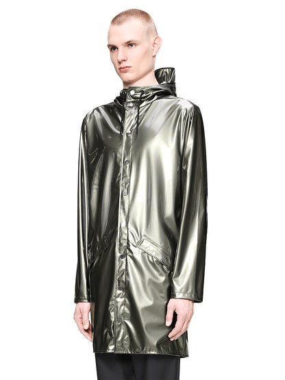 Unisex Long Rain Jacket - Raven