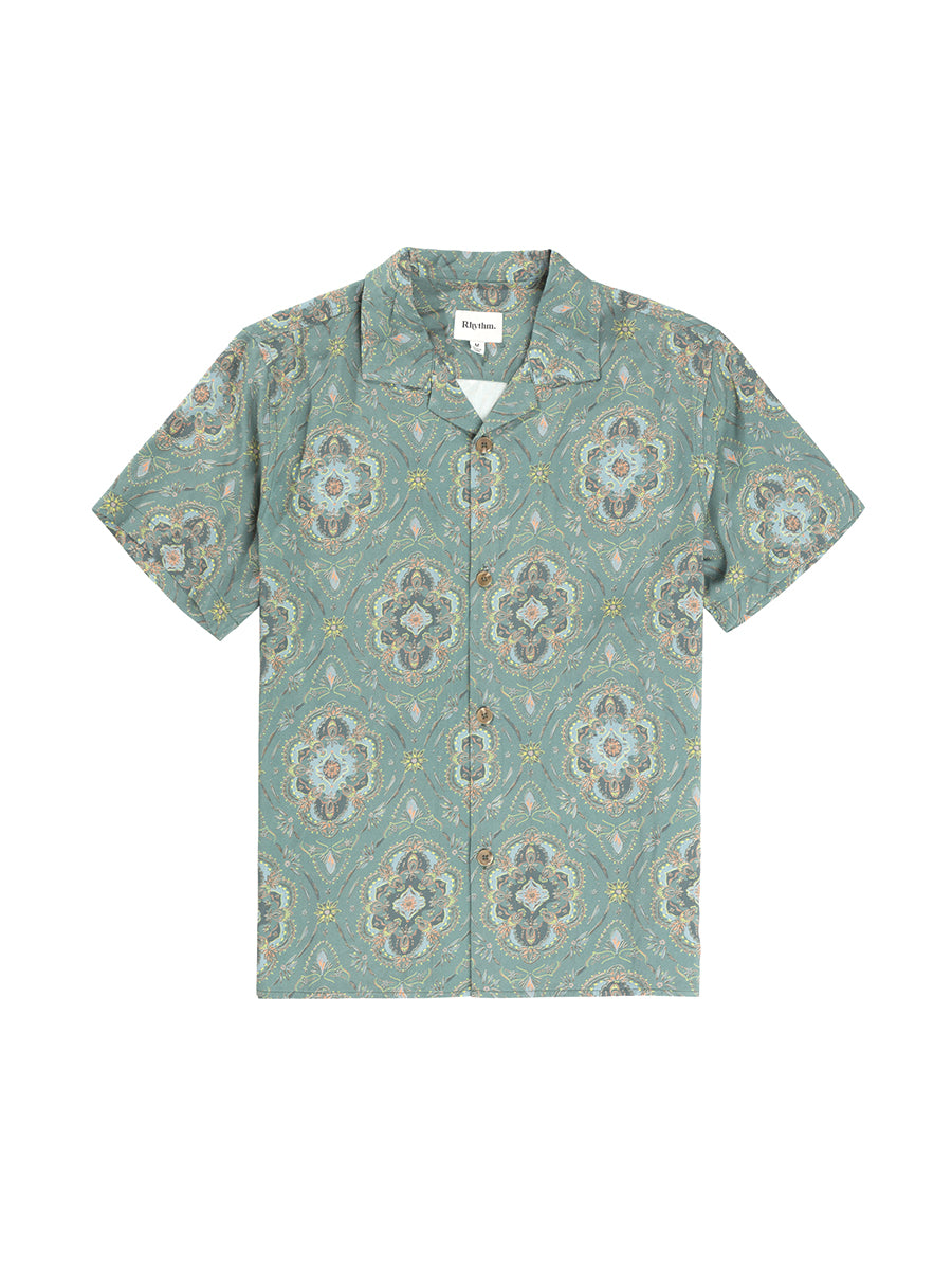 Arlo Short Sleeve Shirt - Vintage Green