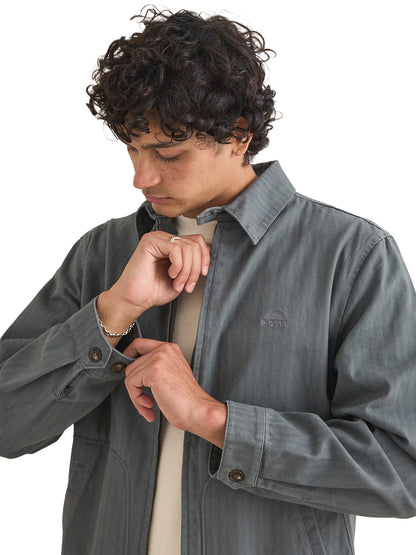 Awake Herringbone Jacket - Charcoal