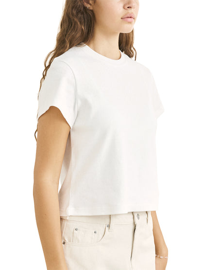 Bennie Pointelle Tee - White