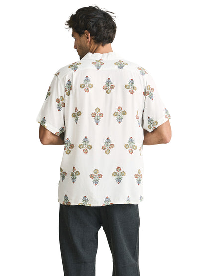 Bouquet Short Sleeve Shirt - Natural