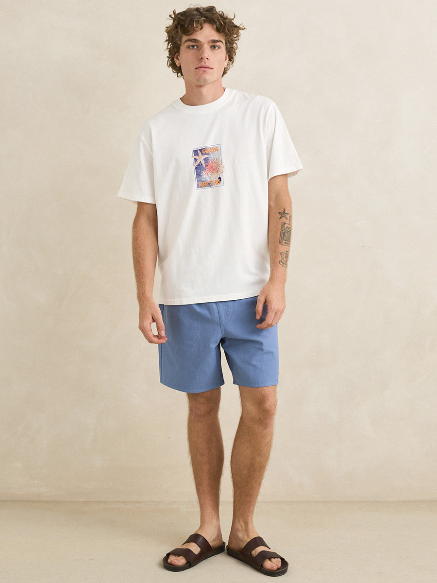 Box Jam Shorts - Faded Blue