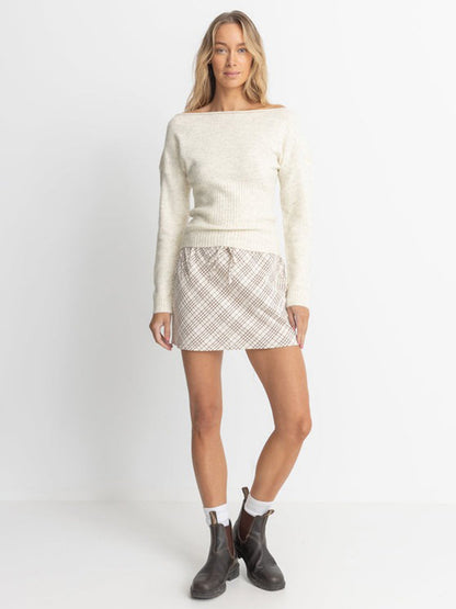 Chloe Knit Top - Cream