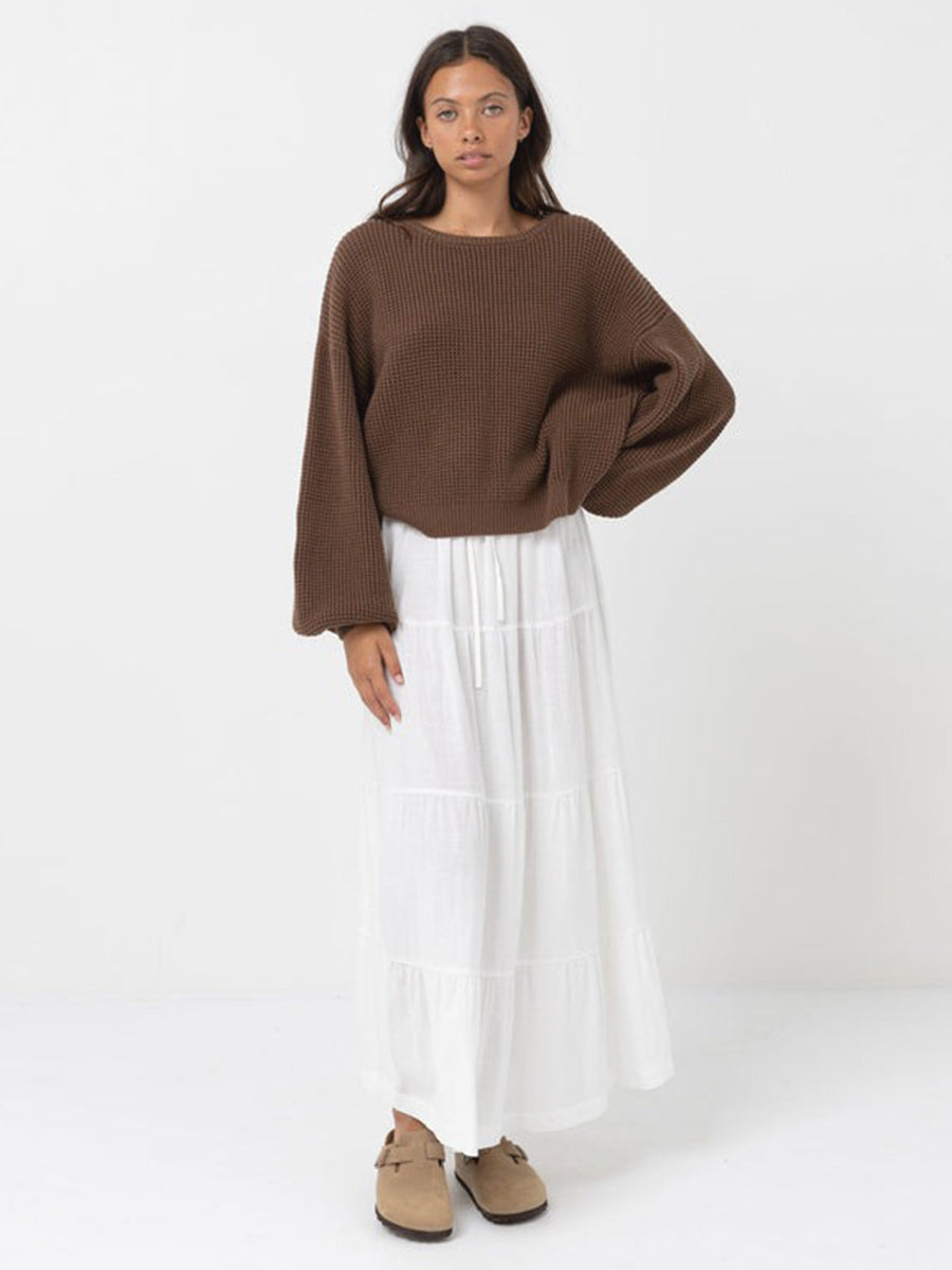 Classic Knit Jumper - Chocolate
