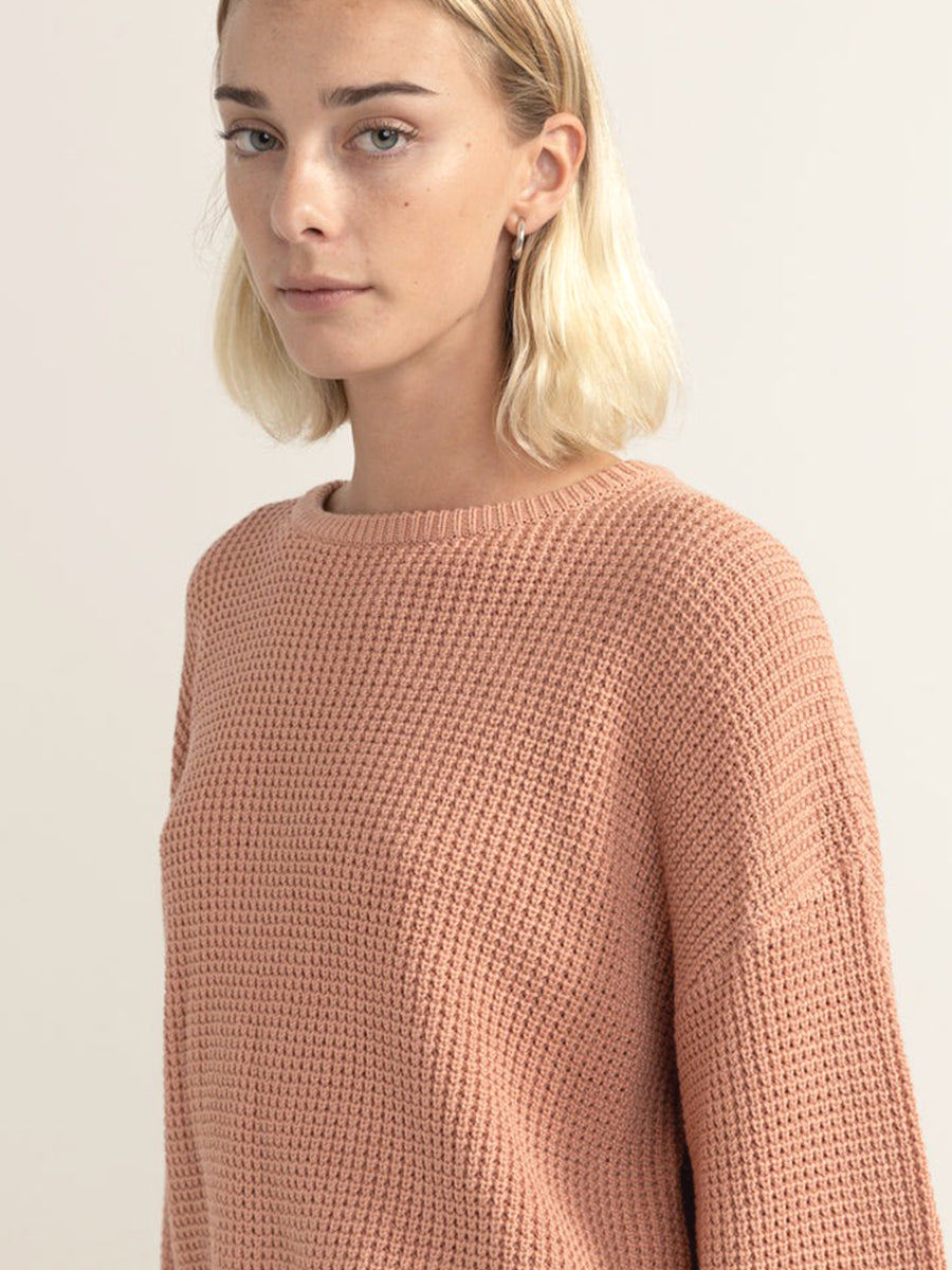 Classic Knit Jumper - Rose