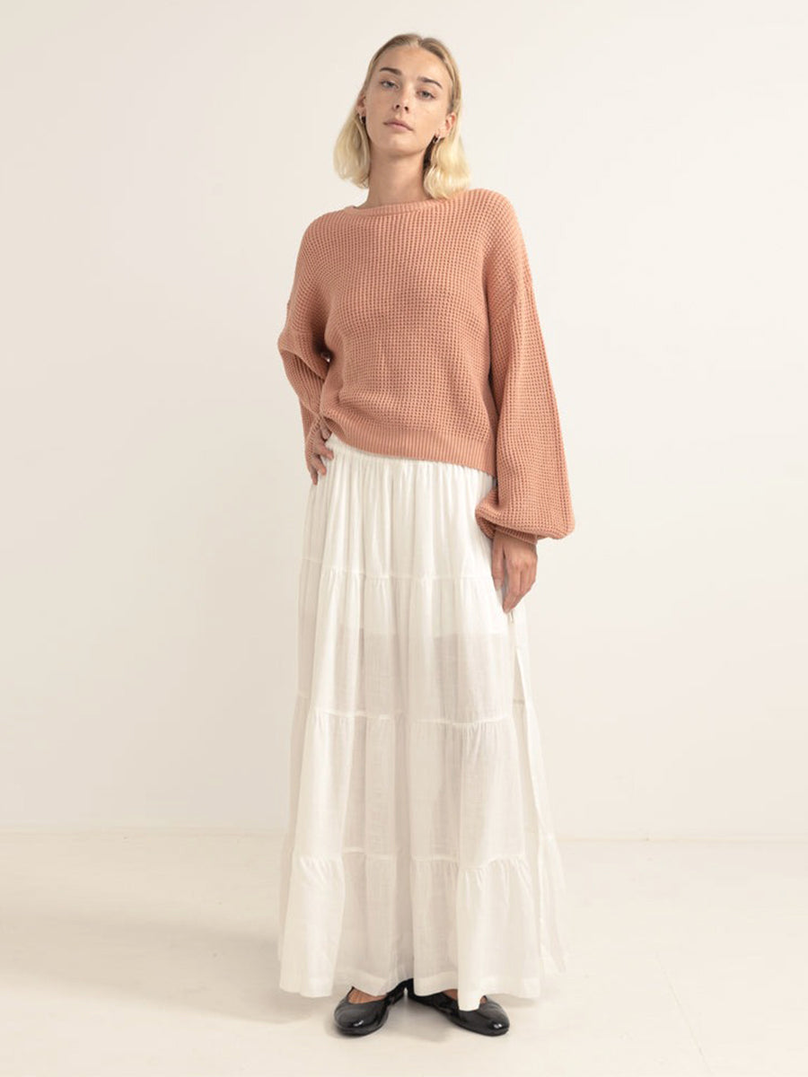 Classic Knit Jumper - Rose