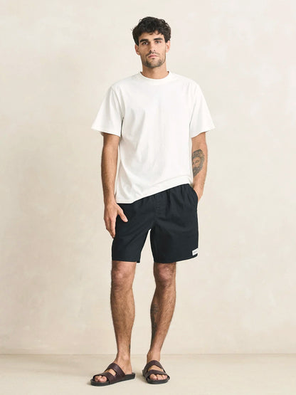 Classic Linen Jam Shorts - Vintage Black