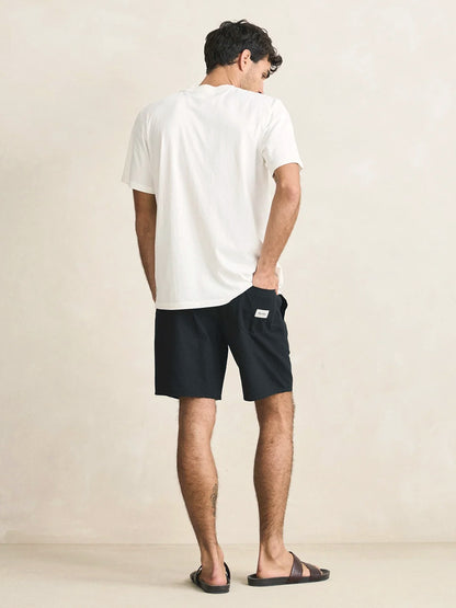 Classic Linen Jam Shorts - Vintage Black
