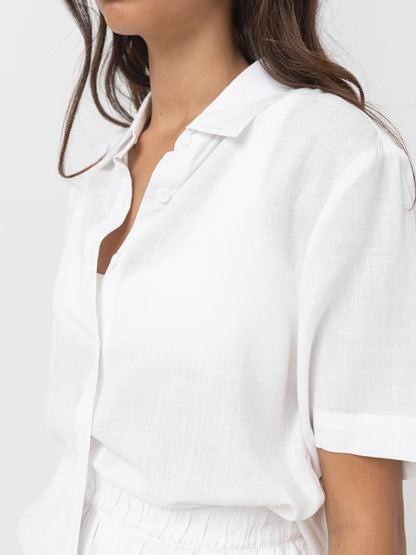 Classic Lounge Shirt - White