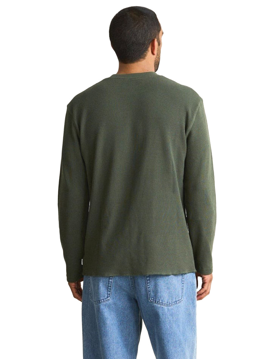 Classic Waffle Knit - Forest Green