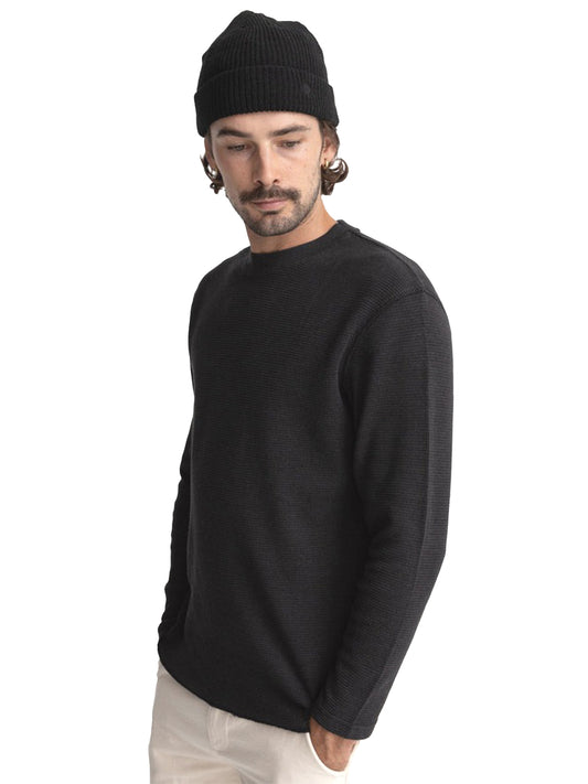 Classic Waffle Knit - Vintage Black